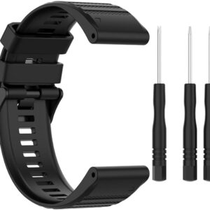 INF Correa Quick Fit para Garmin Fenix 7/Garmin Fenix 6/Garmin Fenix 5 Correa de Repuesto