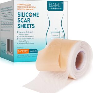 Parches Cicatrizantes(4cmx3.2m), Parches de Silicona Para Cicatrices