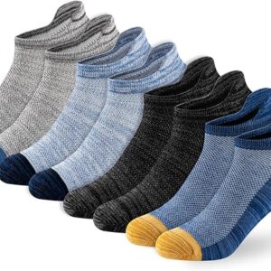 Masswish Calcetines Tobilleros Hombre Mujer, Calcetines Verano, 8 Pares Deportivos 37-42