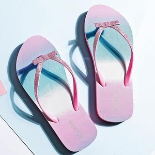 Chanclas para niñas Sandalias de playa Ataiwee Chanclas para niñas, sandalias de playa para niños pequeños/grandes, sandalias estampadas coloridas para niños.