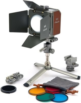 Mini luz LED, para fotografía, 20 W, bi-Color Hobolite Mini luz LED Continua para fotografía, 20 W, bi-Color, Creator Kit