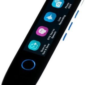 IRISPen Reader 8 Lápices de lectura: escáner portátil, lápiz de escáner, OCR 48 idiomas sin conexión, escáner de documentos, escáner de dislexia, síntesis de voz sin conexión, resaltador digital, foto