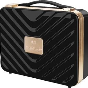 Kalolary Neceser de Viaje con Espejo LED, Bolsa de Maquillaje de Viaje con 3 Modos de iluminación Bolsa de Maquillaje de Viaje portátil Profesional Maleta para cosméticos